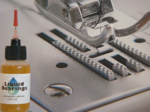 100%-Synthetic Oil for Sewing Machines and Sergers - Large 2 oz Bottles Quieter and Smoother Liquid Bearings
| Liquid B