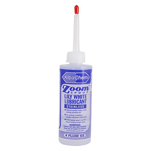 ZOOM-SPOUT Sewing Machine Oil - For Effective Lubrication and Protection, Made in U.S.A.
| ZOOM-SPOUT 4FL. OZ Sewing Ma
