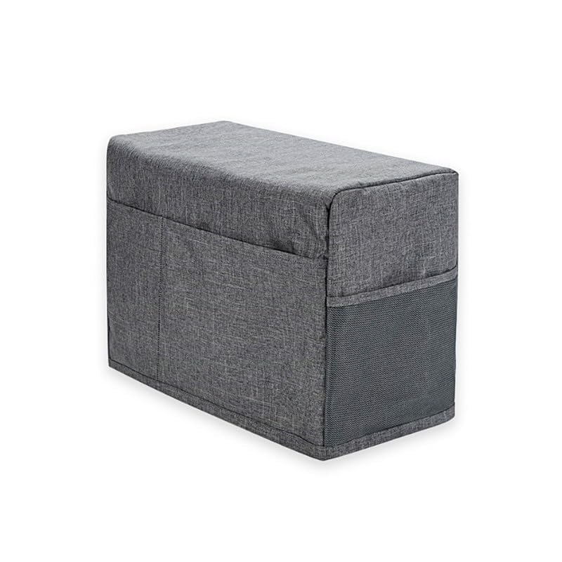 Universal Sewing Machine Dust Cover with Storage Pockets (Grey)
| Foldable Protective Cover for Sewing Machines (Grey)