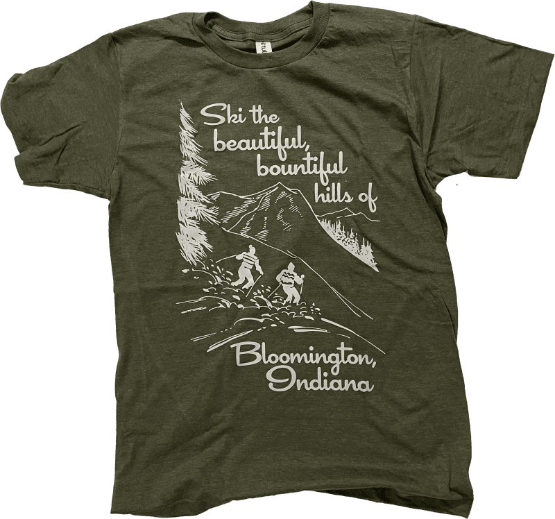 skibloomingtiongreentshirt